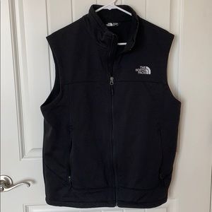 Black North Face vest